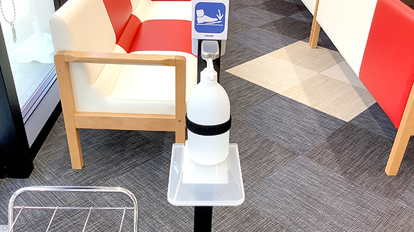 ココカラファイン薬局　木場店の感染予防対策