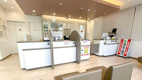 日生薬局 新御徒町店の受付/カウンター