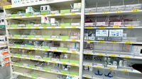 日生薬局 新御徒町店の薬棚