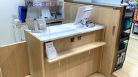 ココカラファイン薬局　渋谷サクラステージ店の受付/カウンター