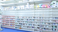 調剤薬局ツルハドラッグ福島丸子店の薬棚