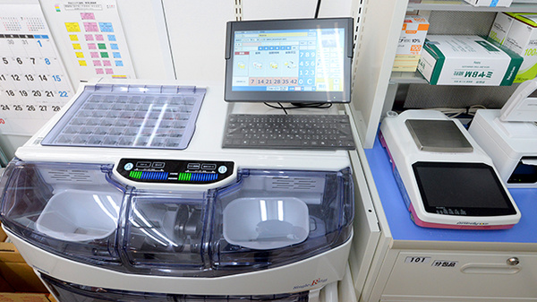 調剤薬局ツルハドラッグ福島丸子店の調剤器具