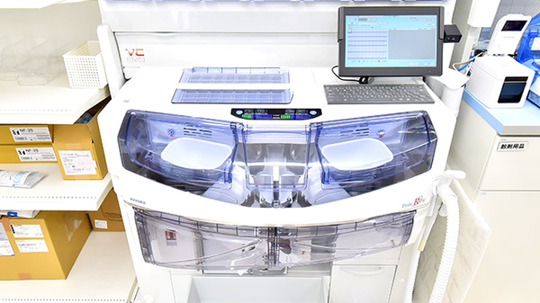 ウォンツ竜王薬局の調剤器具