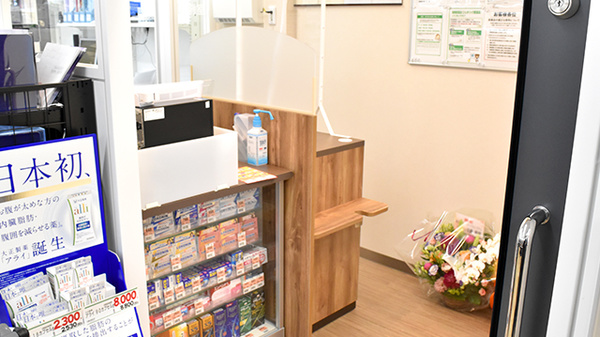 コクミン薬局　大阪港駅前店の受付/カウンター