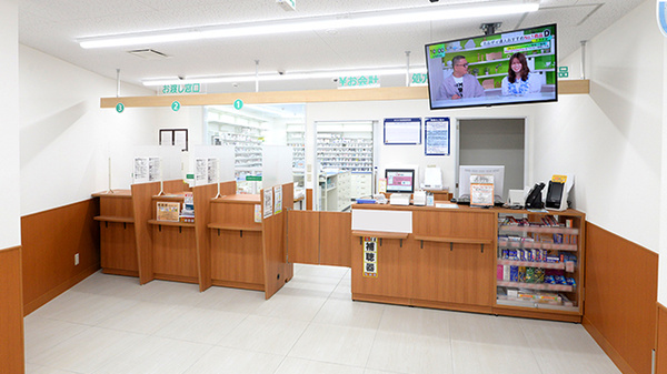 薬局くすりの福太郎　東向島駅前店の受付/カウンター