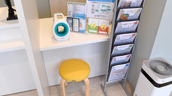 たんぽぽ薬局　せせらぎ街道店の血圧計