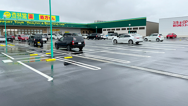 杏林堂薬局藤枝駅北店の駐車場