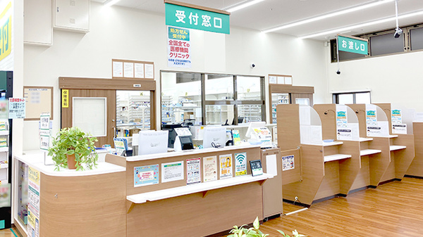 杏林堂薬局藤枝駅北店の受付/カウンター