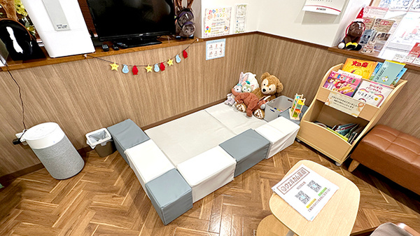 ウェルカム薬局のキッズ用設備