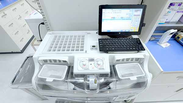 調剤薬局ツルハドラッグ苫小牧清水店の調剤器具