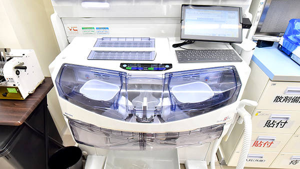 ウォンツ宇品西薬局の調剤器具