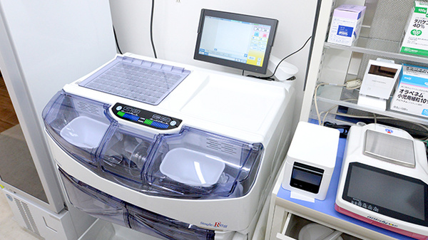 調剤薬局ツルハドラッグ余目店の調剤器具