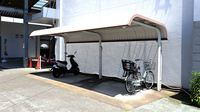 V･drug　岩倉東薬局の駐輪場