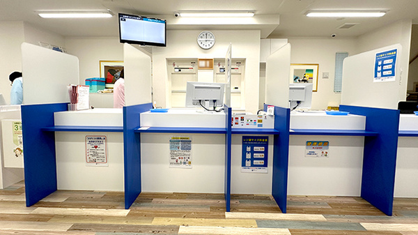 中川薬局足立江北店の受付/カウンター