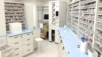 横浜フロント薬局の調剤室