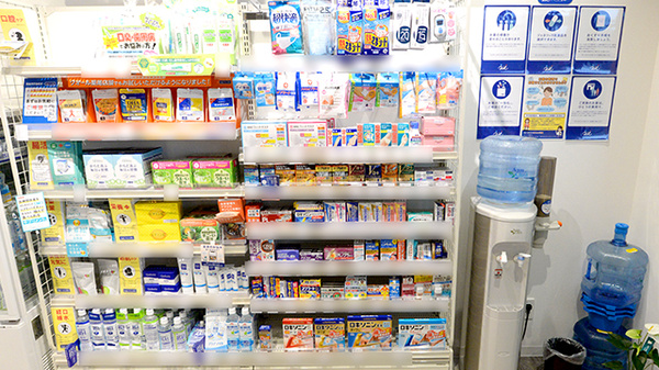 クオール薬局四国中央2号店の一般医薬品