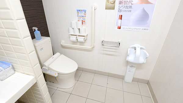 調剤薬局ツルハドラッグ岩沼中央店のお手洗い