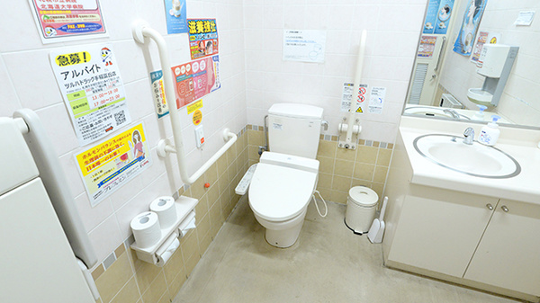 調剤薬局ツルハドラッグ手稲富丘店のお手洗い