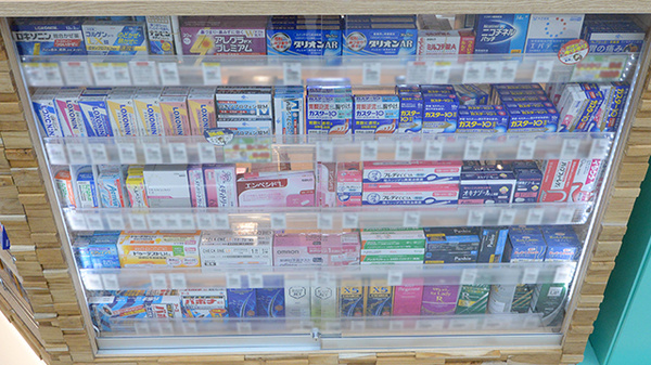 調剤薬局ツルハドラッグ手稲富丘店の一般医薬品