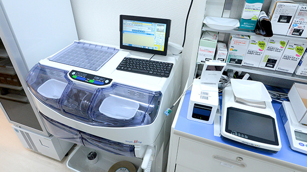 調剤薬局ツルハドラッグ手稲富丘店の調剤器具