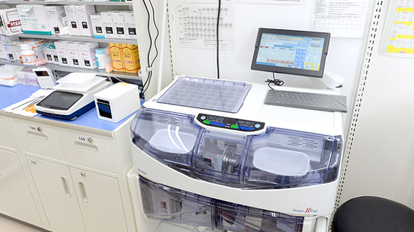 調剤薬局ツルハドラッグ永山環状通店の調剤器具