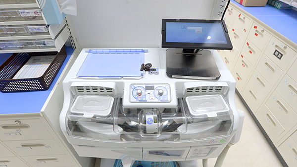 調剤薬局ツルハドラッグ富良野日の出店の調剤器具