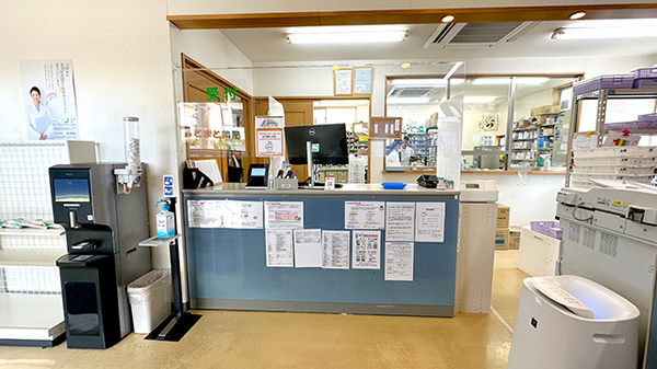とまと薬局　深谷店の受付/カウンター