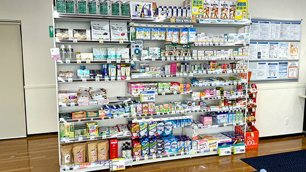 日本調剤　中島町薬局の一般医薬品