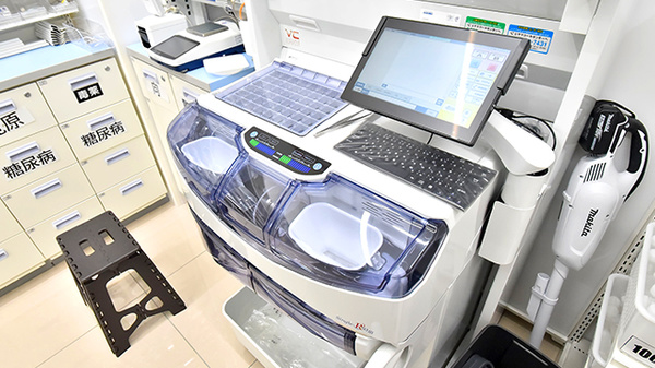 ウォンツ府中浜田薬局の調剤器具
