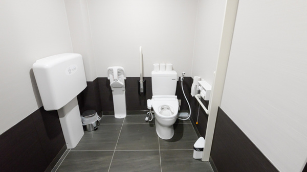 調剤薬局ツルハドラッグ大善寺店のお手洗い