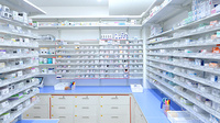スギ薬局 和光南店の薬棚