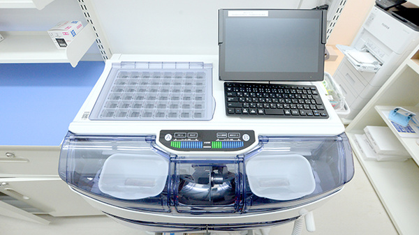 調剤薬局ツルハドラッグ北郷4条店の調剤器具