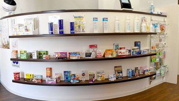 調剤薬局 薬報堂 開発店の一般医薬品