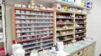 ココレ薬局喜連瓜破店の薬棚