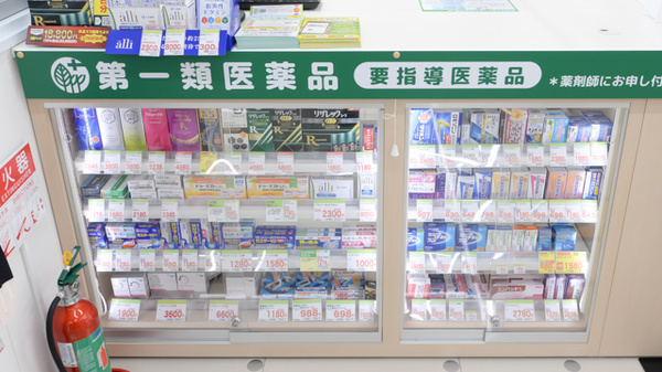 スギ薬局 中加賀屋店の一般医薬品