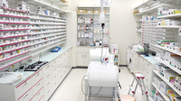 アカカベ薬局　諸福店の調剤室