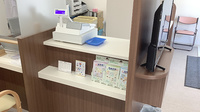 長後くじら薬局の受付/カウンター