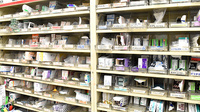 よつば薬局あべの店の薬棚