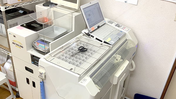 ミナハル薬局　晴見町店の調剤器具