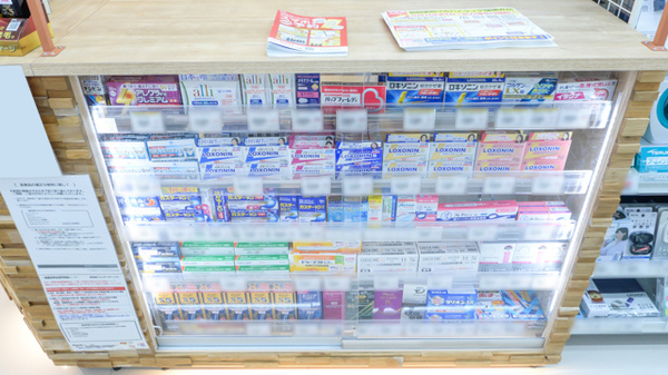 調剤薬局ツルハドラッグ瑠璃光店の一般医薬品