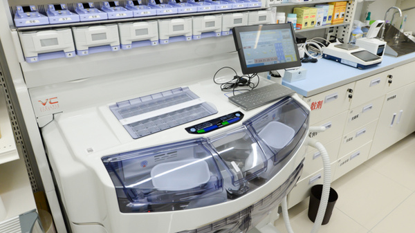 ウォンツ沼田伴薬局の調剤器具