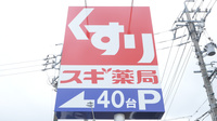 スギ薬局 印場店の看板