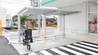 スギ薬局 印場店の駐輪場