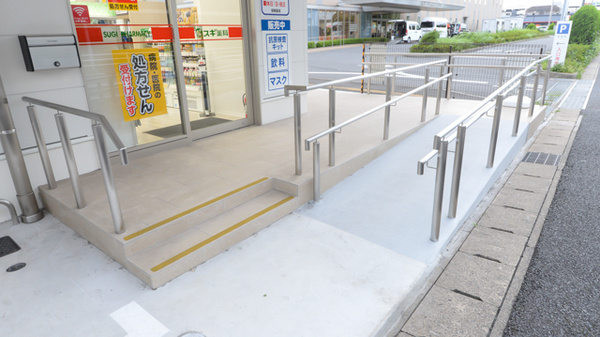 スギ薬局 蘇我調剤店のバリアフリー設備