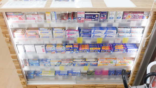 調剤薬局ツルハドラッグ春日井高山店の一般医薬品