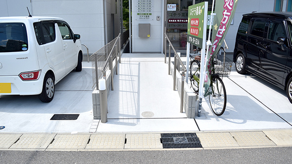 ステラ薬局のバリアフリー設備