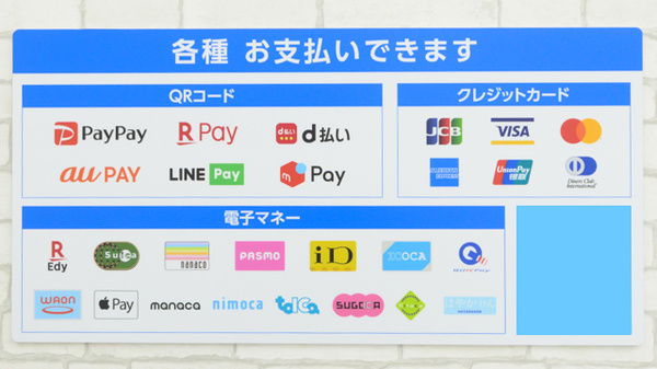 薬局日本メディカルシステム 新守谷店のクレカ/電子マネー/スマホ決済対応