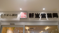 新生堂薬局　薬院駅店の看板