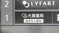 大賀薬局 冷泉町店の看板