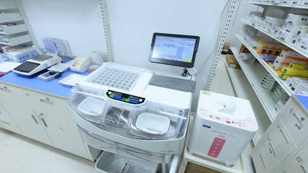 調剤薬局ツルハドラッグ釧路豊川店の調剤器具